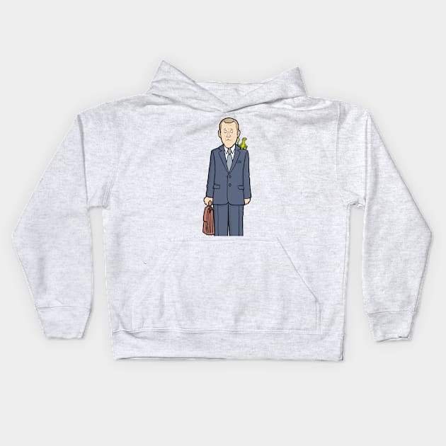 Death in Paradise - Richard Poole Kids Hoodie by CarlBatterbee